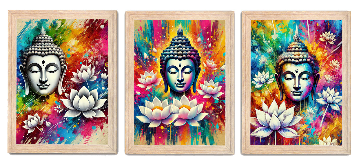 A Beautiful Symbol of Peace: Buddha Wall Art & Frame