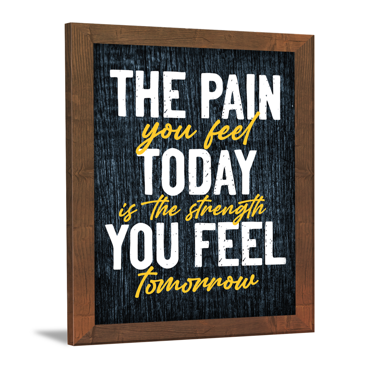Pain Today, Strength Tomorrow – Inspirational Photo Frame