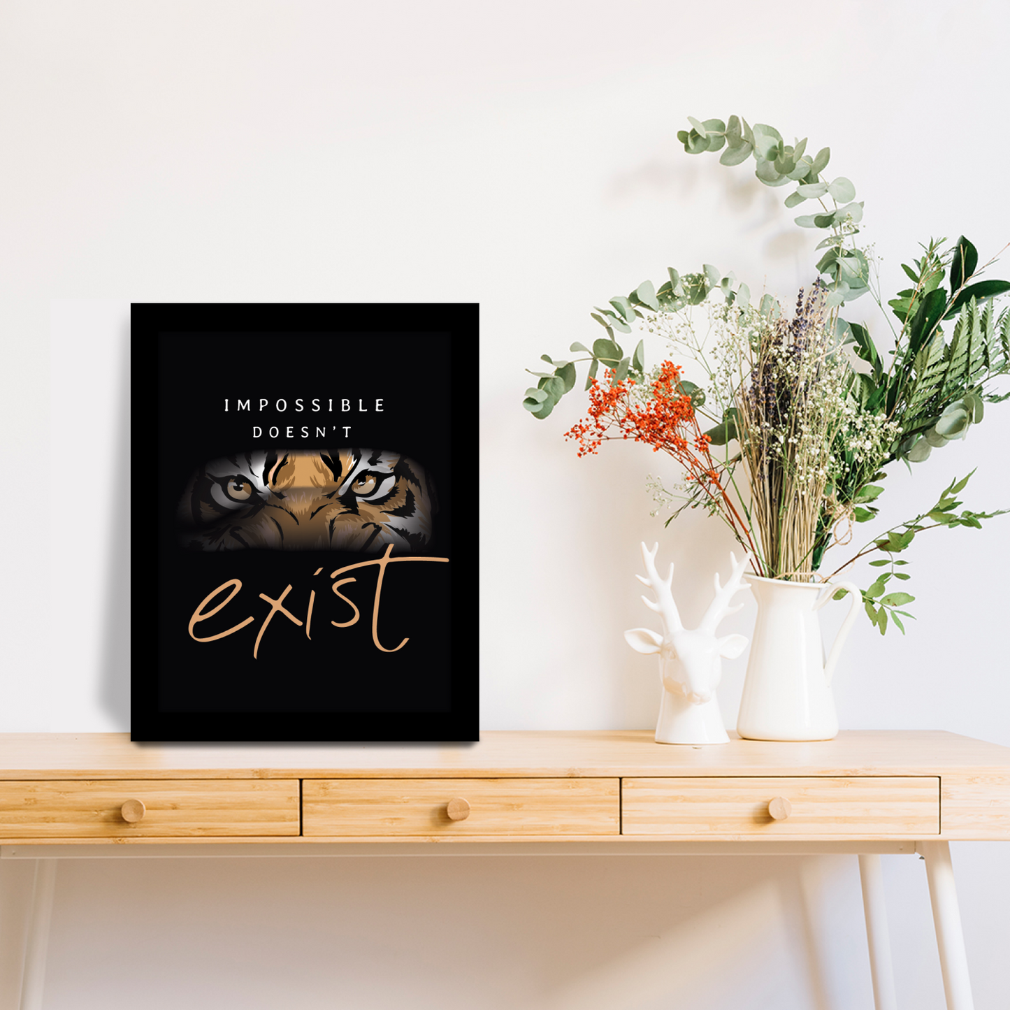 Impossible Doesn’t Exist: Inspirational Motivational Frame