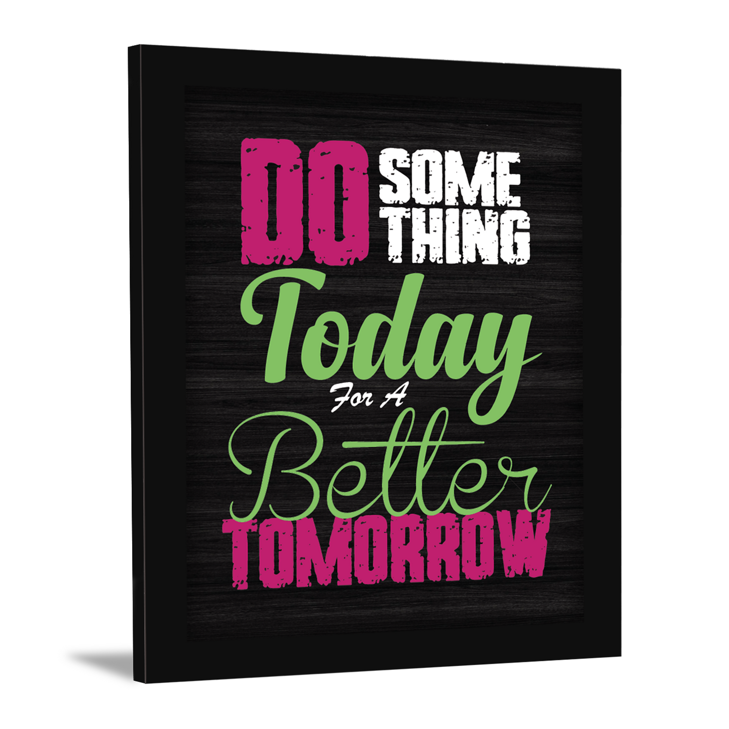 Take Action Today for a Brighter Tomorrow – Framed Inspirational Art