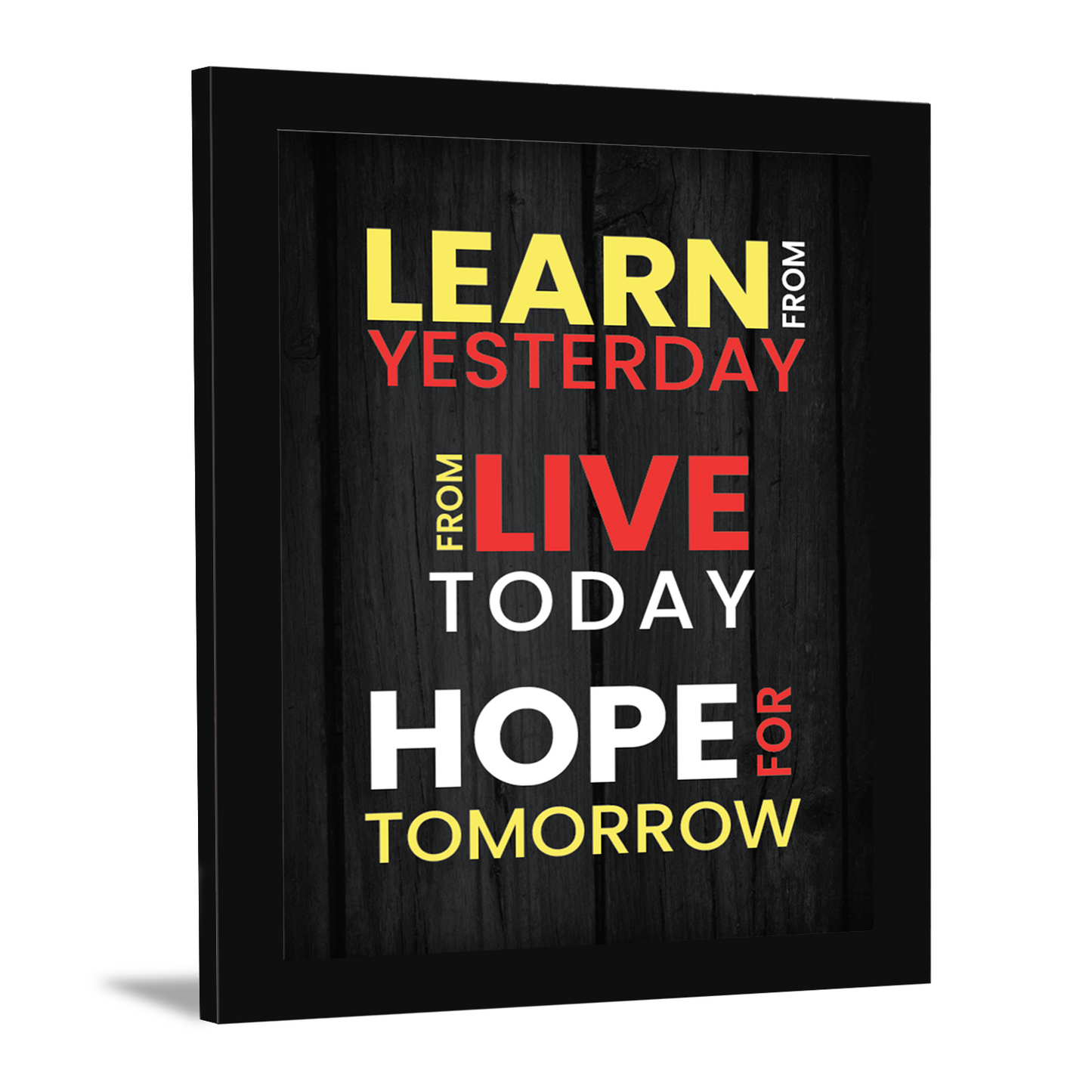 A Daily Reminder: Motivational Quote Frame & Inspirational Wall Art