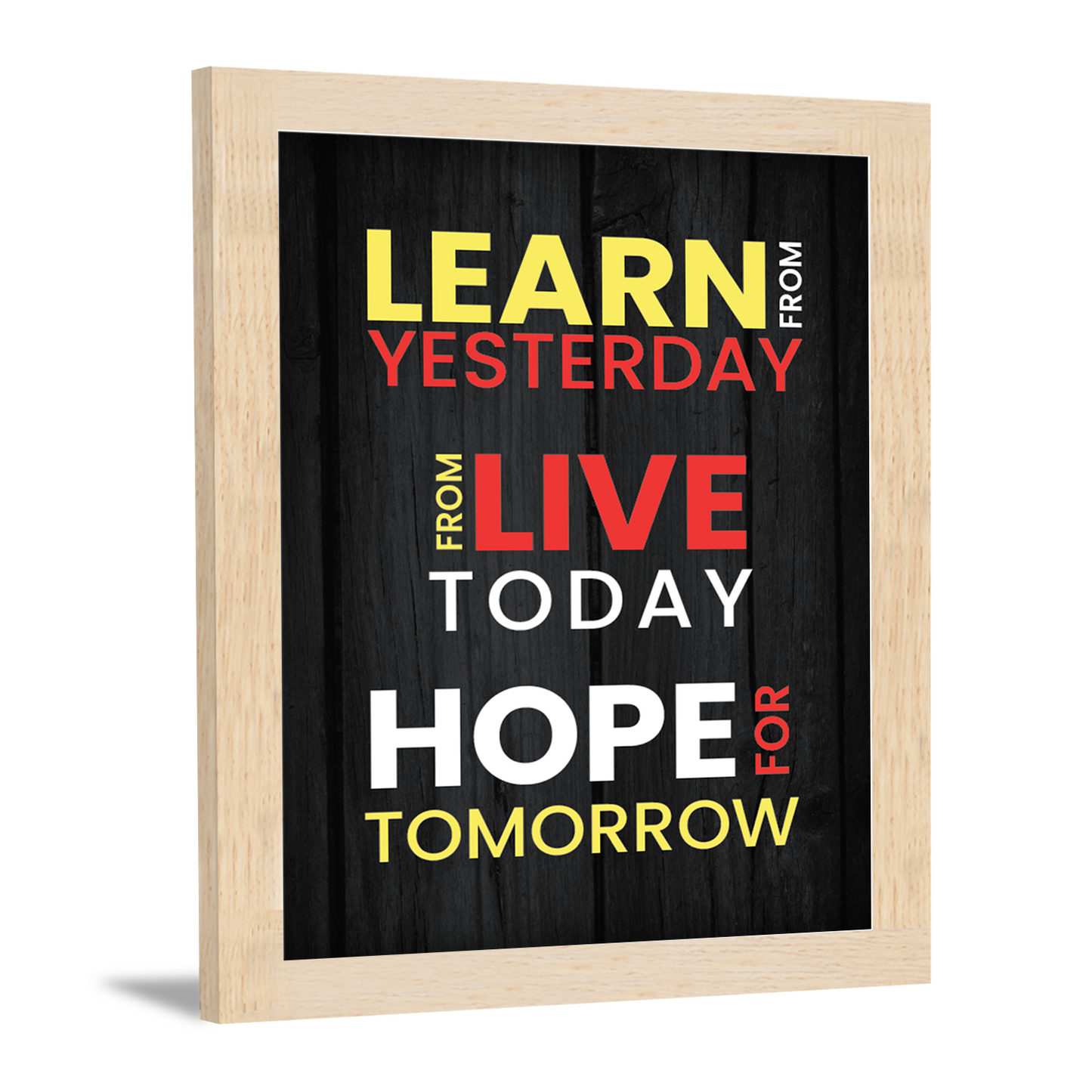 A Daily Reminder: Motivational Quote Frame & Inspirational Wall Art