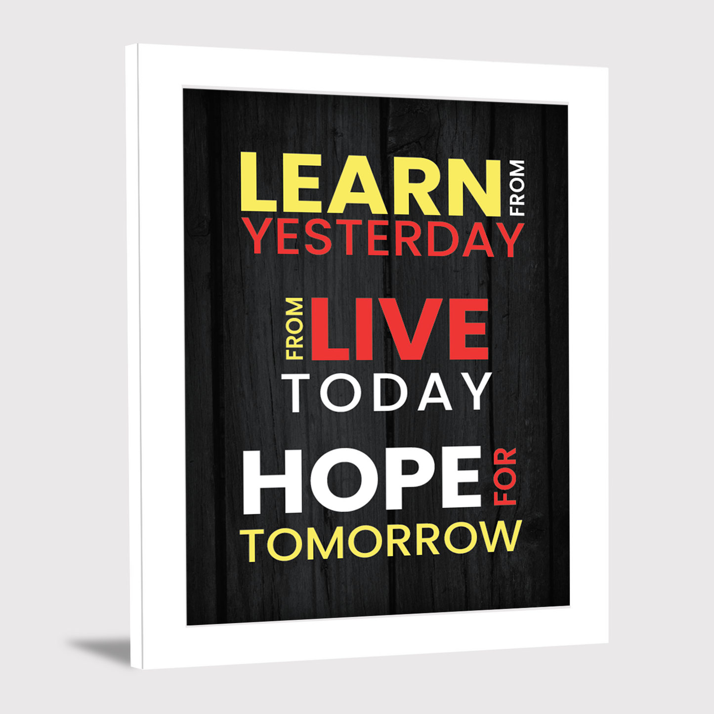 A Daily Reminder: Motivational Quote Frame & Inspirational Wall Art