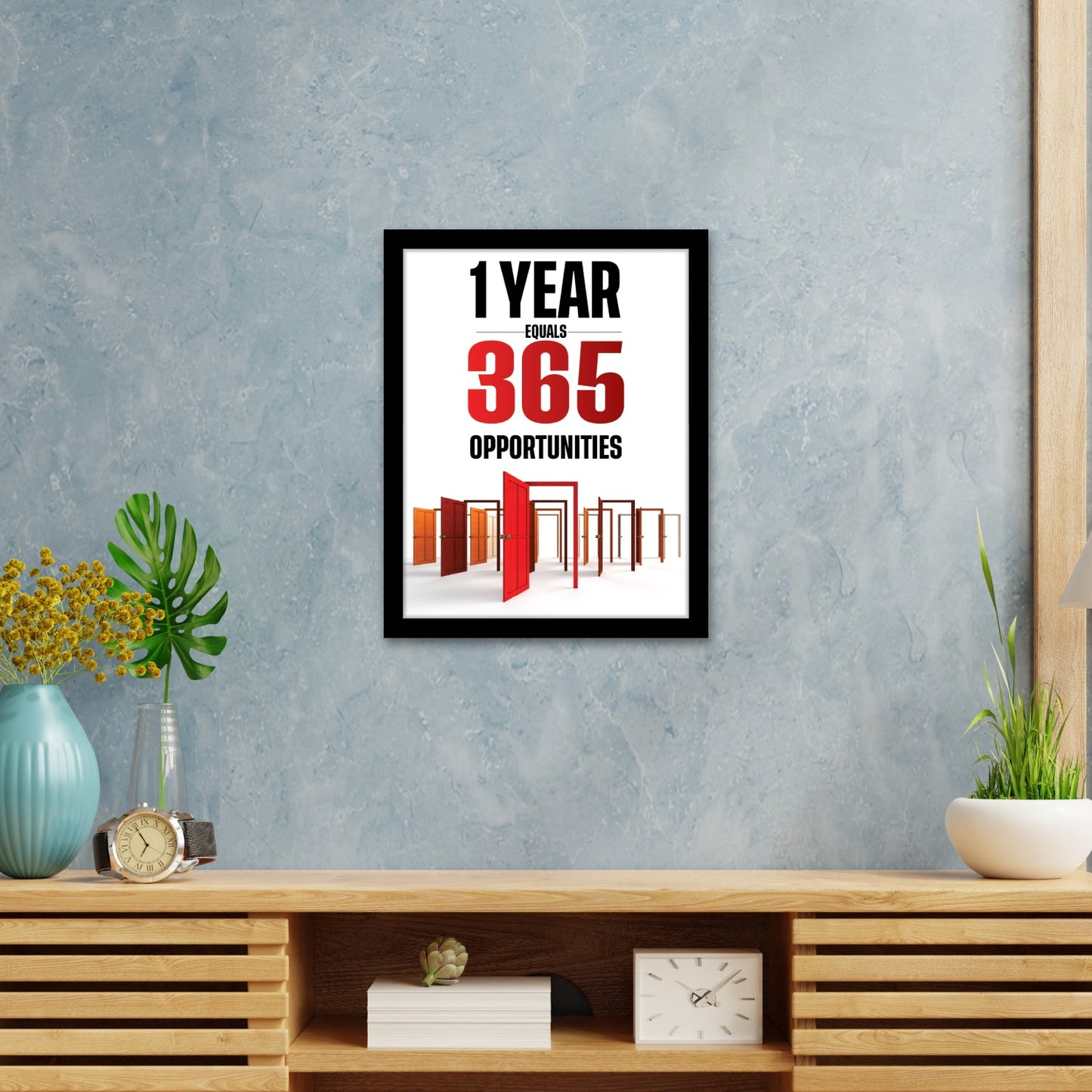 365 Opportunities in 1 Year - Inspirational Photo Frame & Wall Art