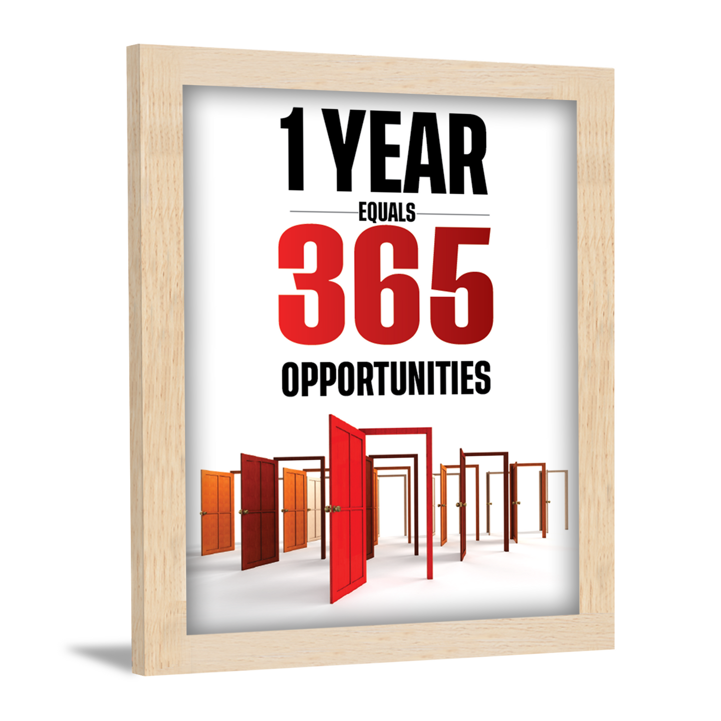 365 Opportunities in 1 Year - Inspirational Photo Frame & Wall Art