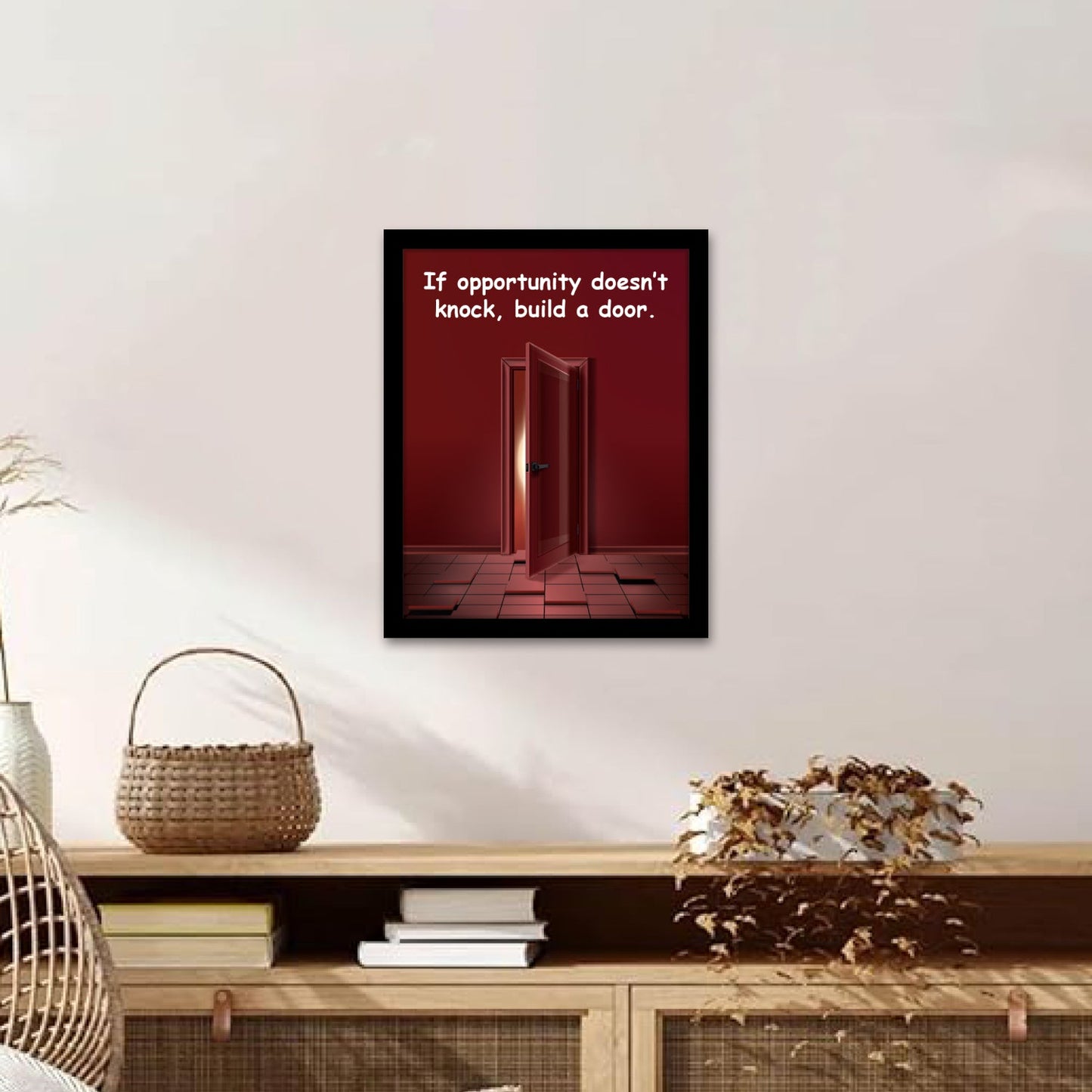Build Your Future: Motivational Photo Frame & Wall Art