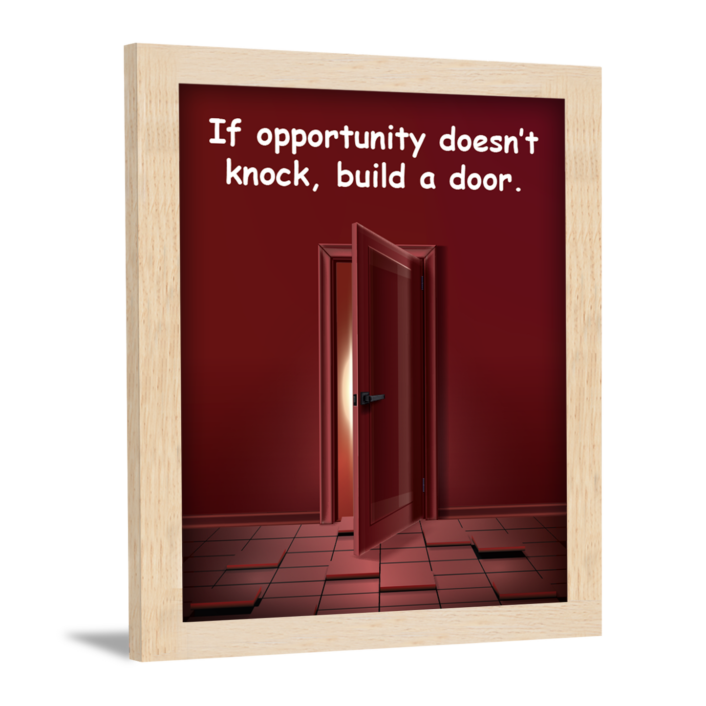 Build Your Future: Motivational Photo Frame & Wall Art