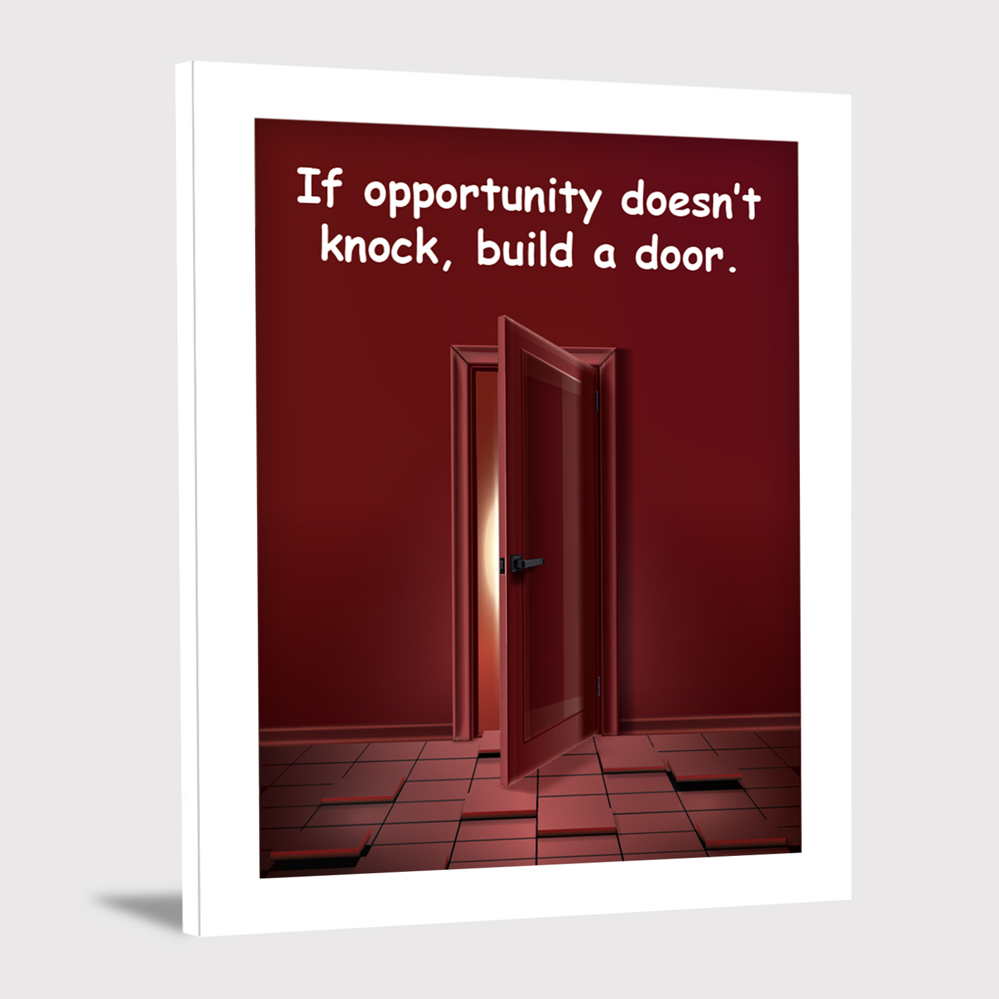 Build Your Future: Motivational Photo Frame & Wall Art