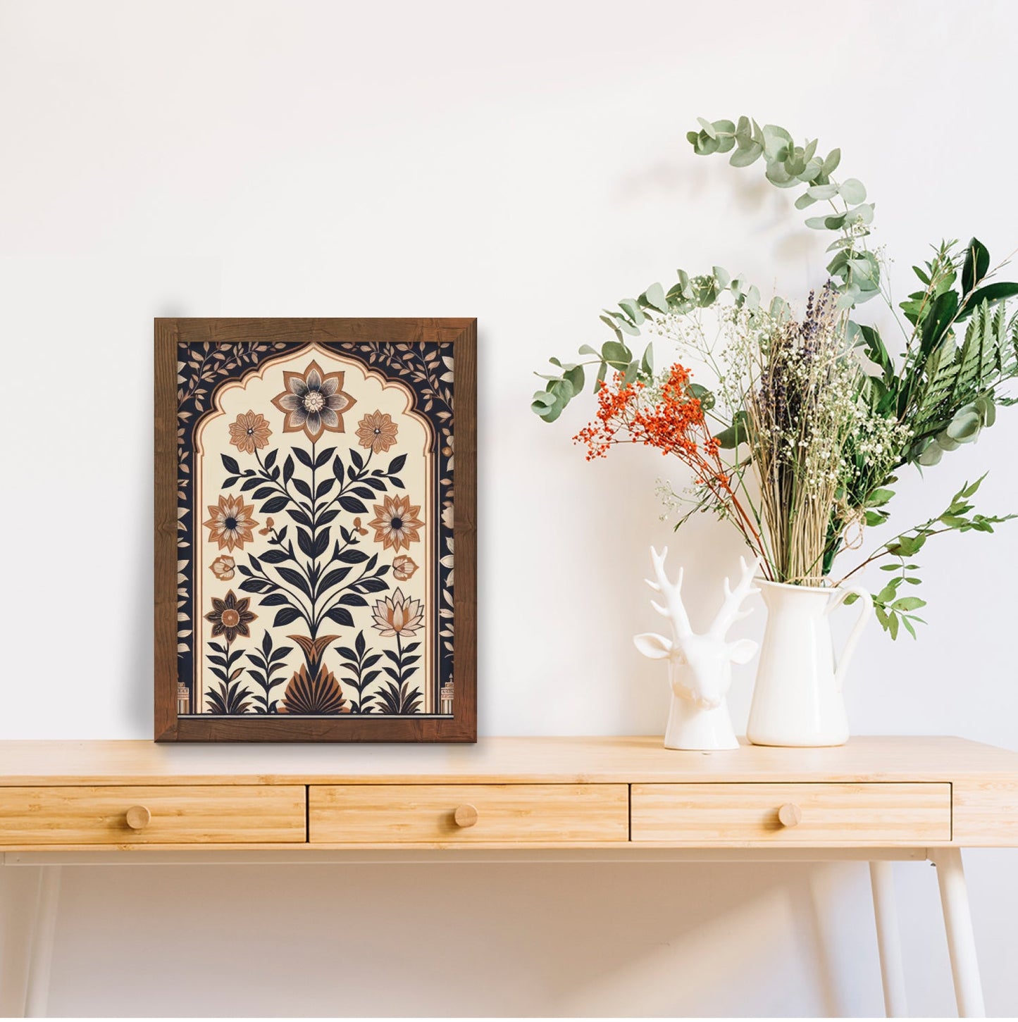 Floral and Plant Designs – Madhubani Art and Wall Decor