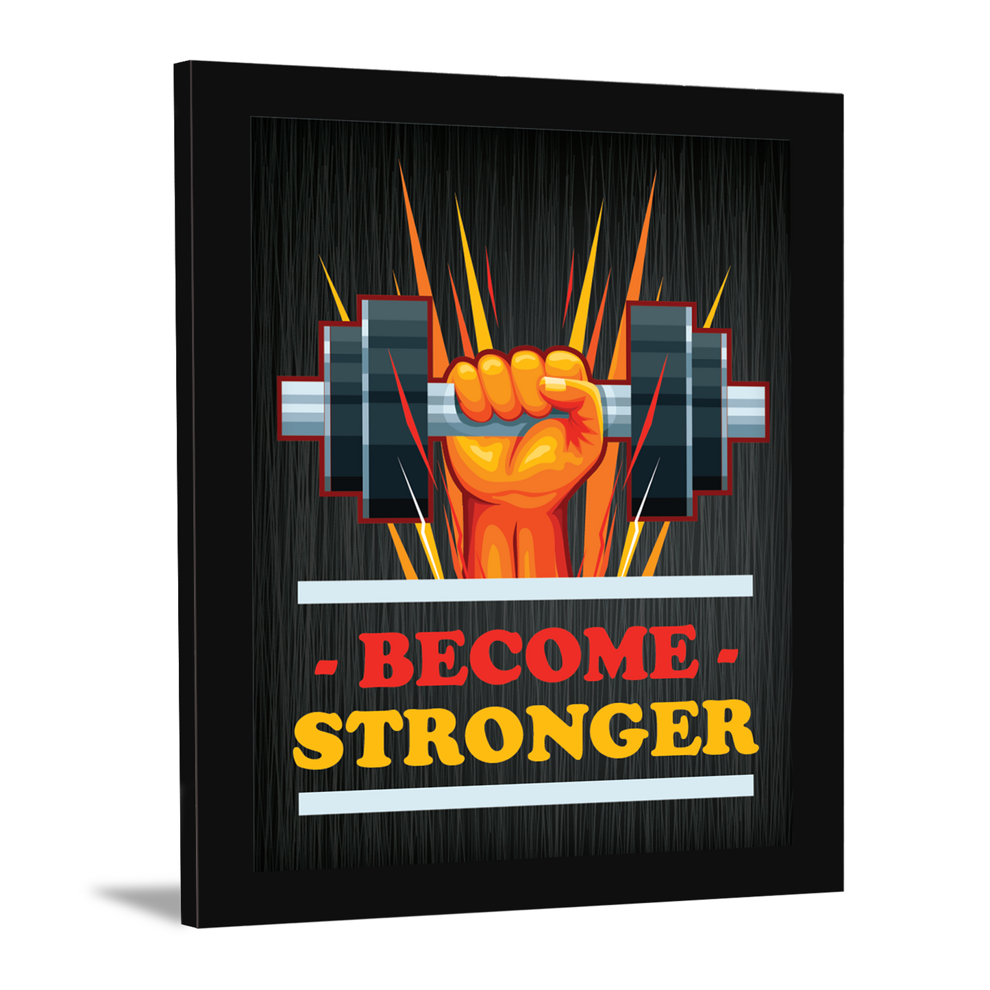 Become Stronger Inspirational Photo Frame
