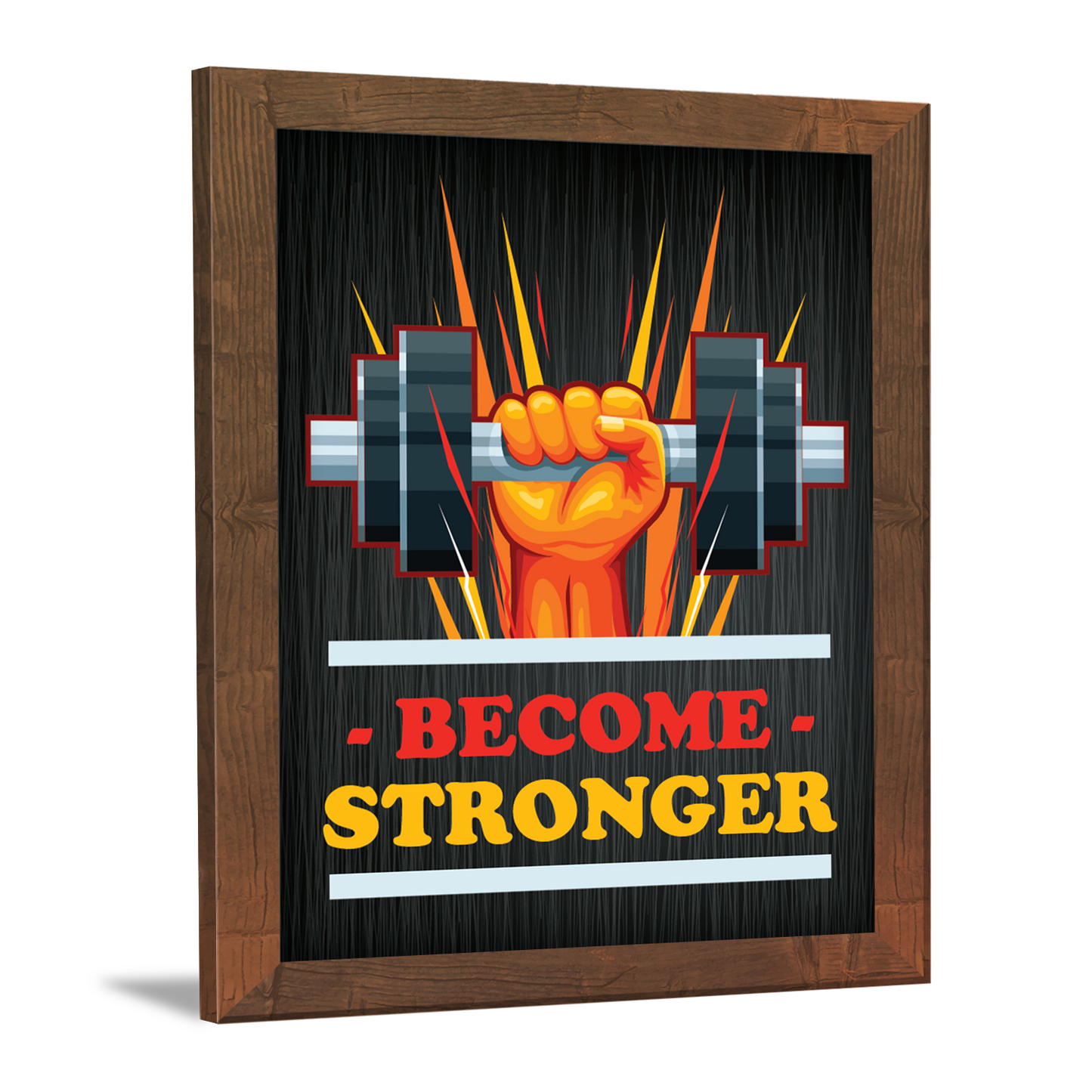 Become Stronger Inspirational Photo Frame