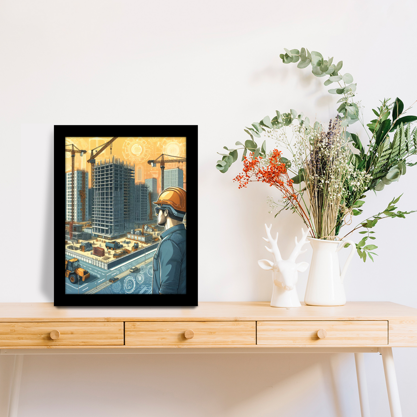 Inspecting Perfection: The Inspector in Frame