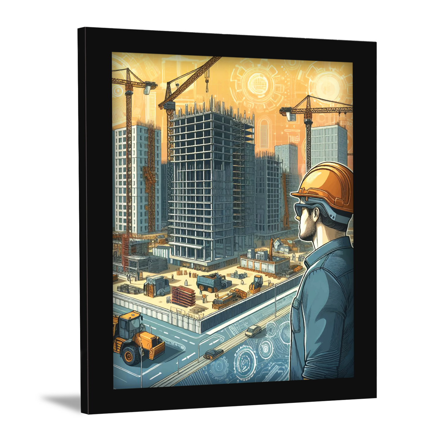 Inspecting Perfection: The Inspector in Frame