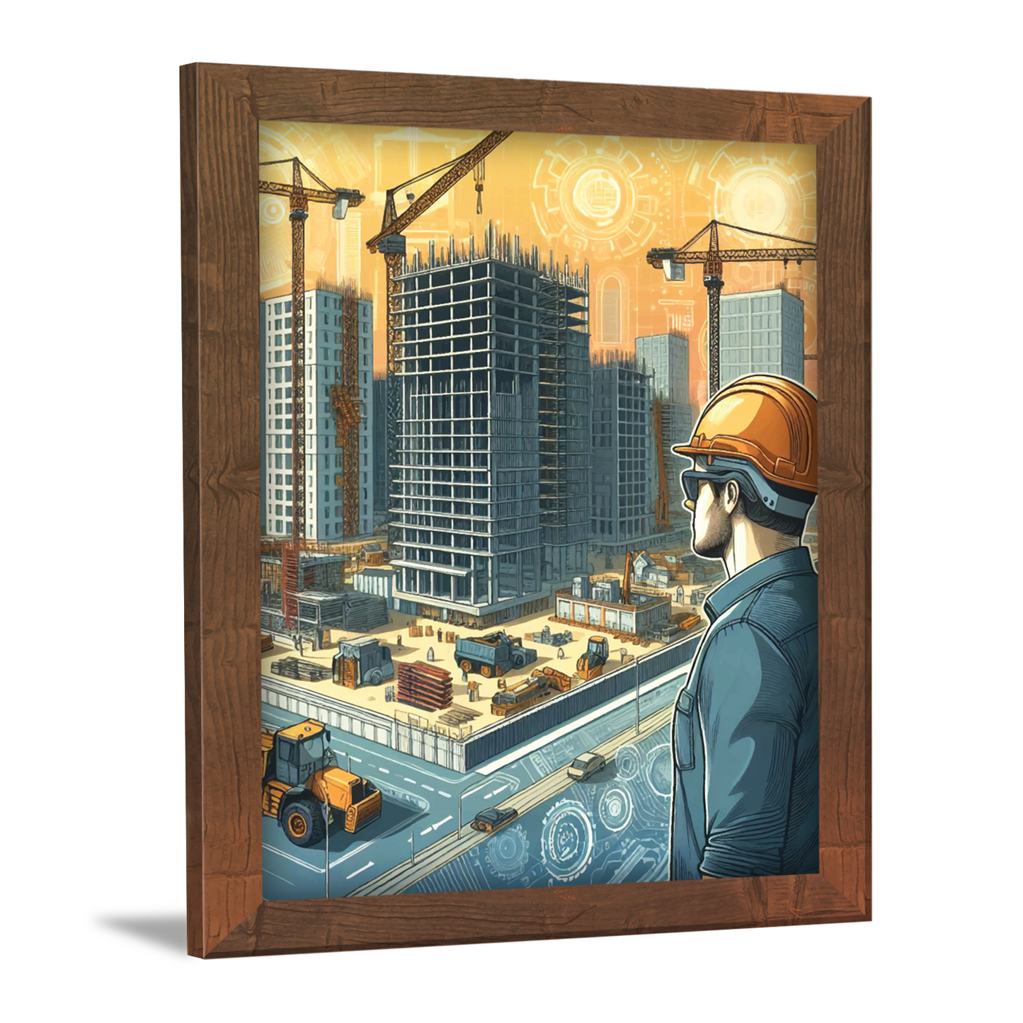 Inspecting Perfection: The Inspector in Frame