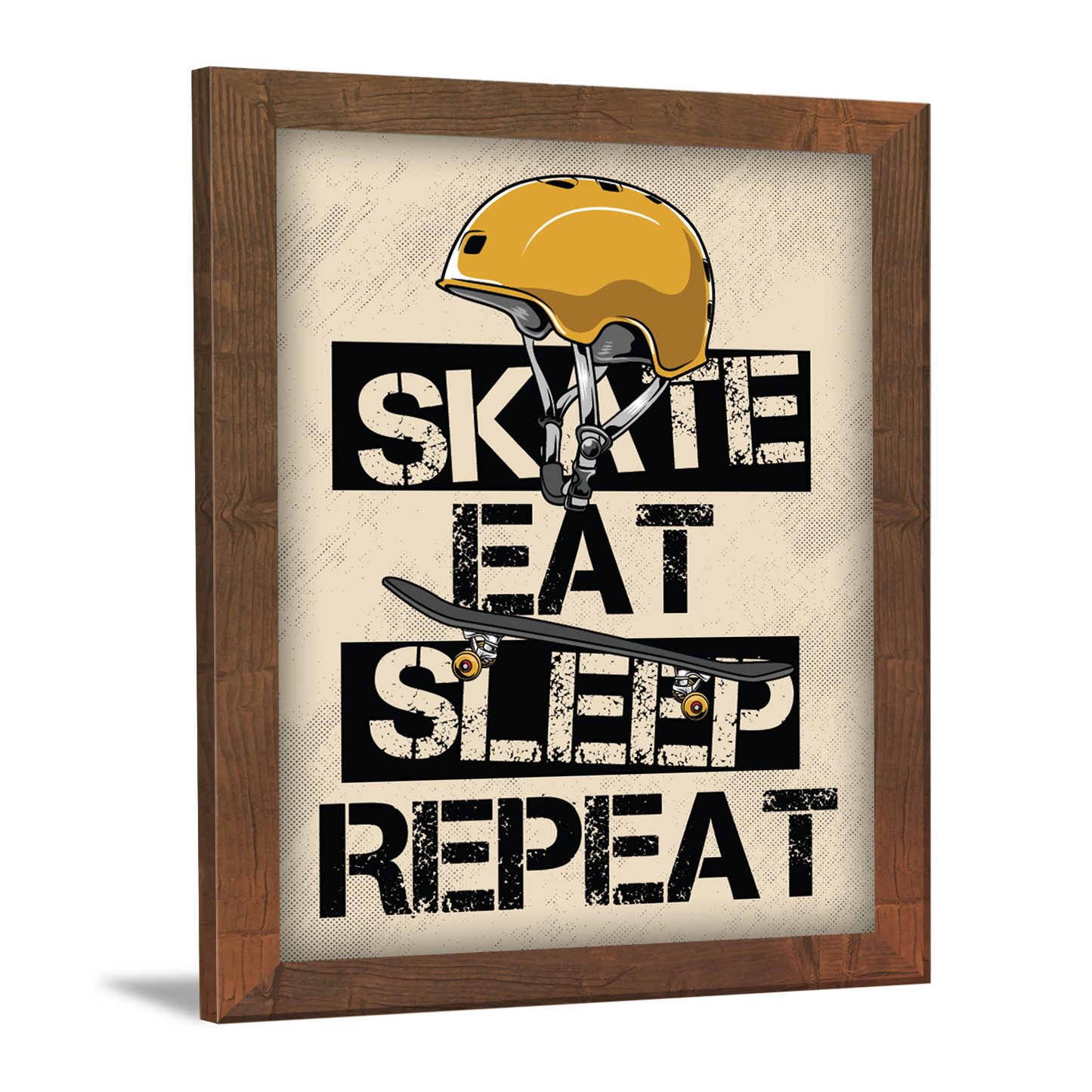 Skate Eat Sleep Repeat – Skateboarder’s Dream Frame