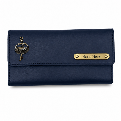 Personalized Name Clutch with Charm