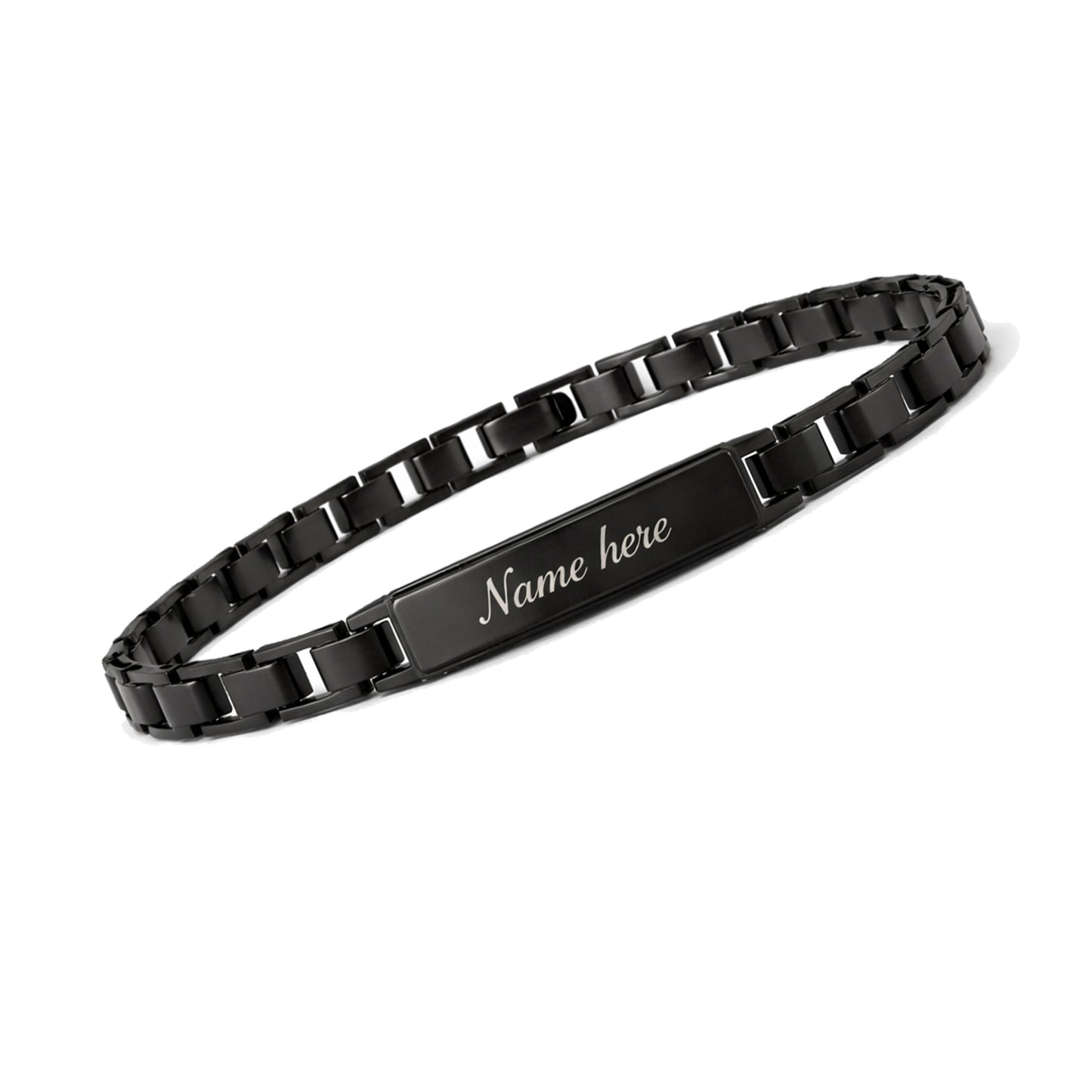 Personalized Men's Name Bracelet