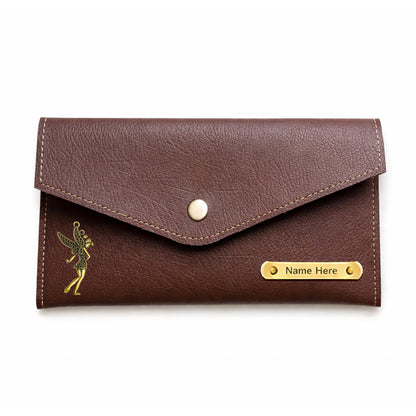 Personalized Minimal Wallet for Women – Custom Name Gift