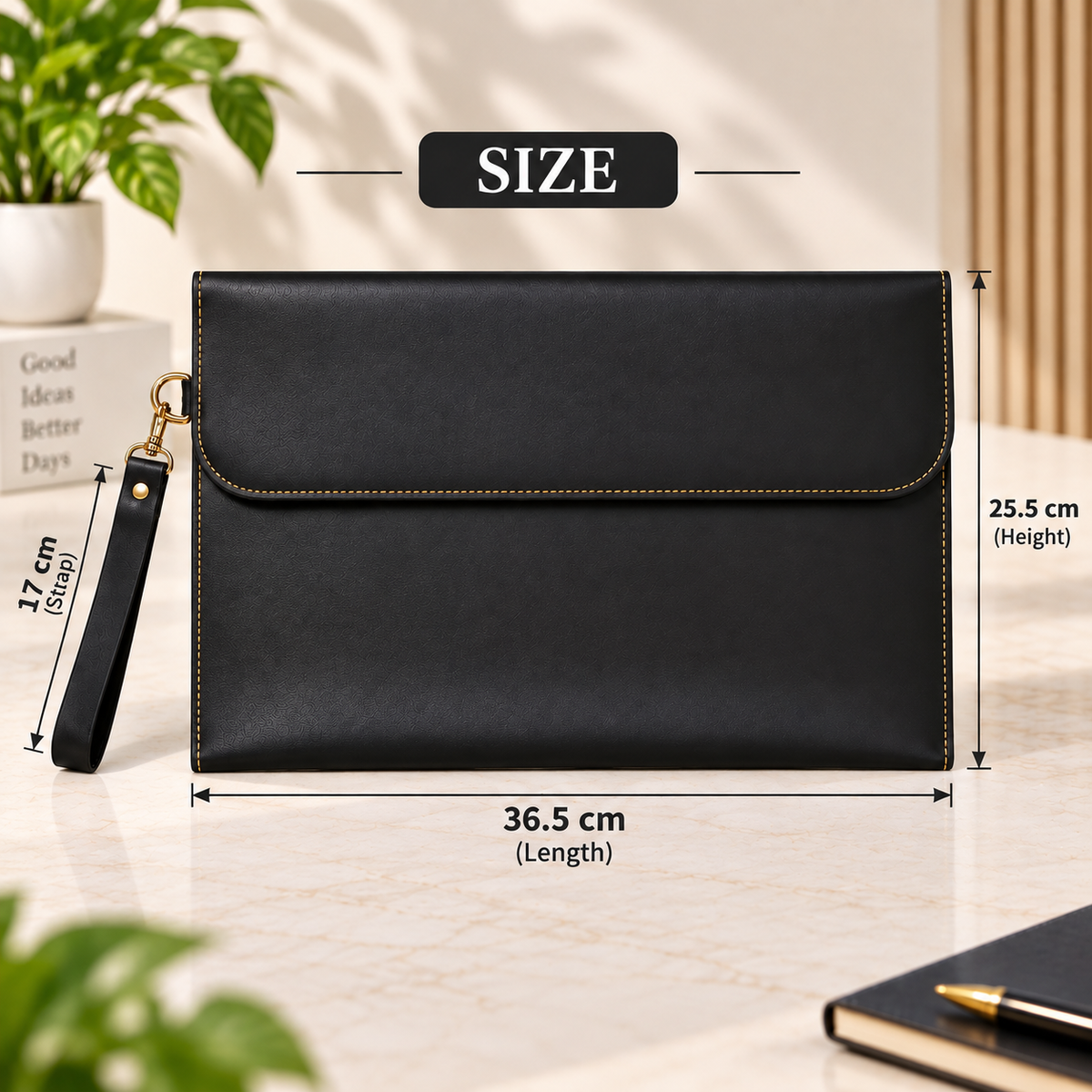 Executive Leather Laptop Sleeve
