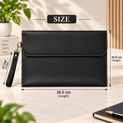 Executive Leather Laptop Sleeve