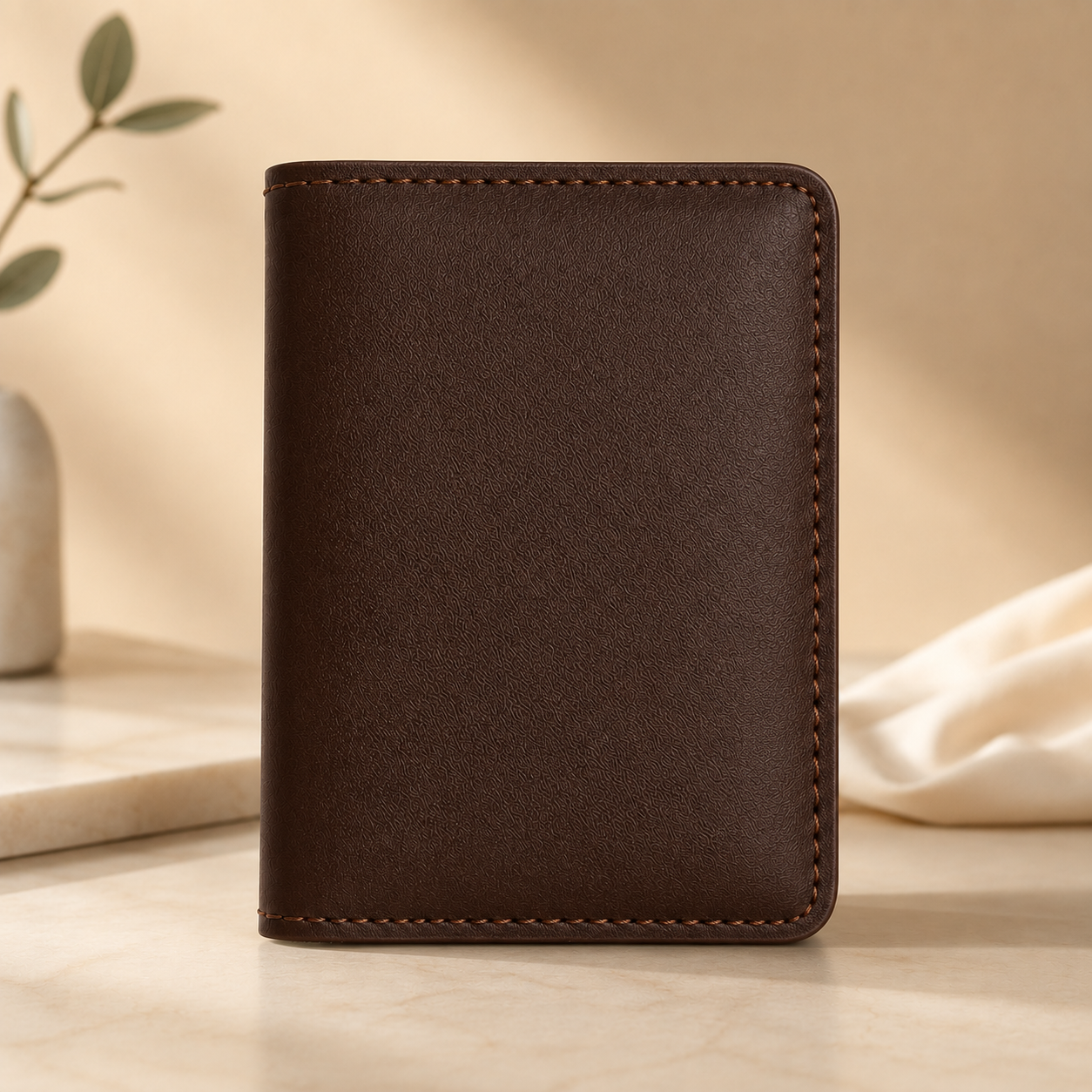 Classic Small Leather Wallet for Men