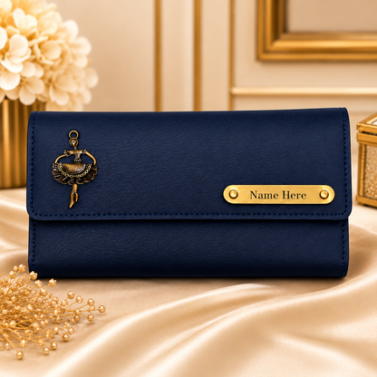 Personalized Name Clutch with Charm