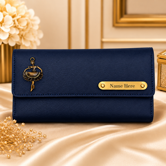 Personalized Name Clutch with Charm