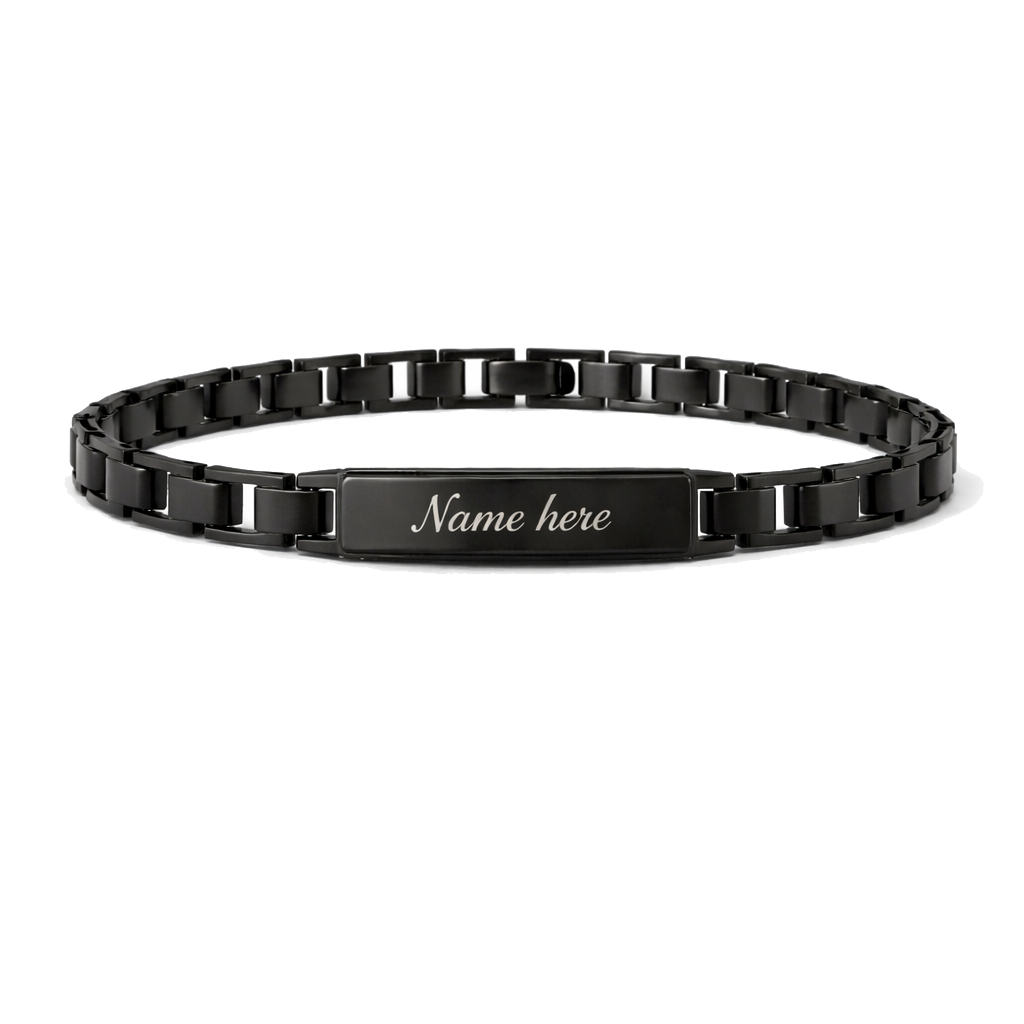 Personalized Men's Name Bracelet