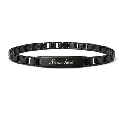 Personalized Men's Name Bracelet