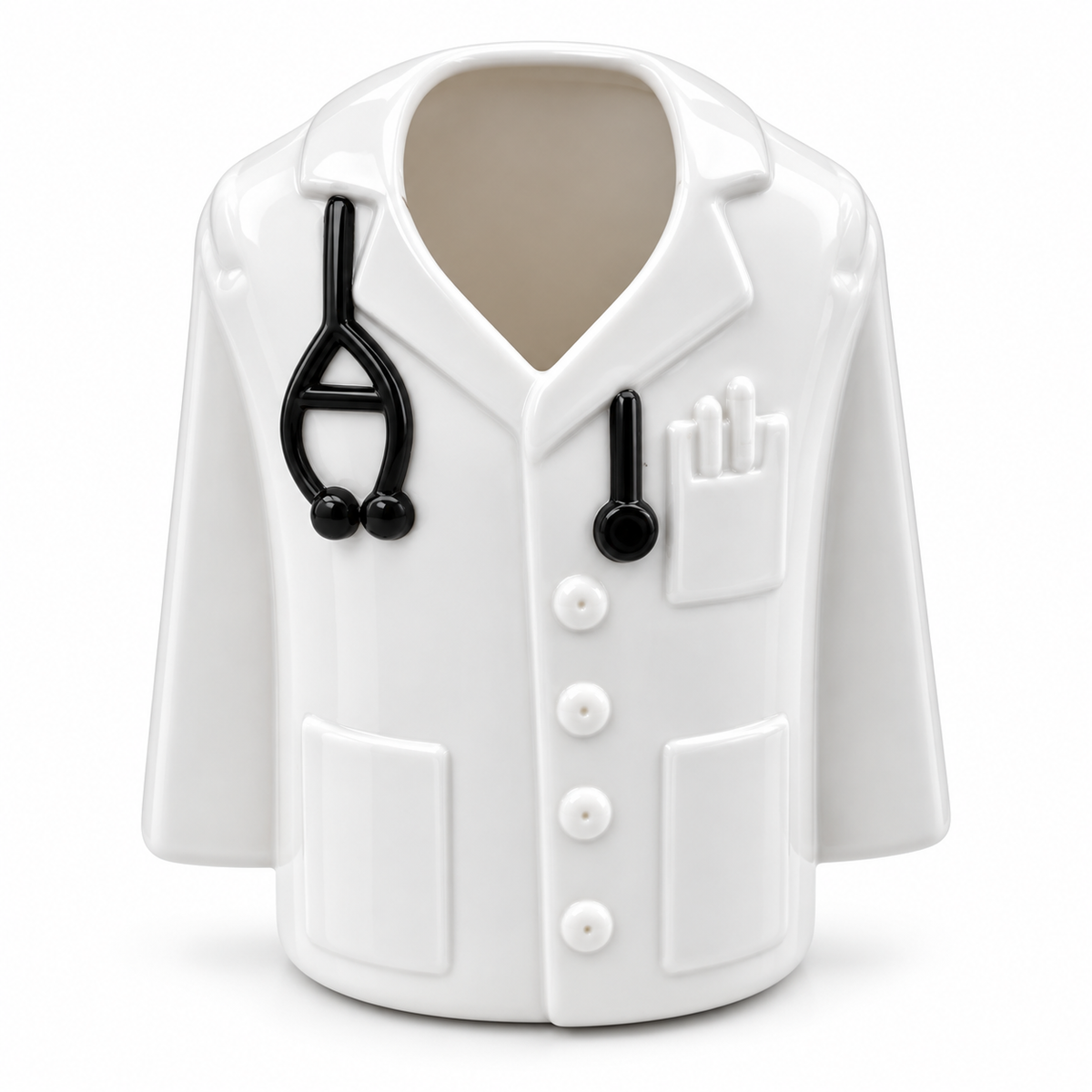 Personalized Doctor Coat Pen Stand