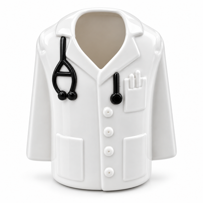 Personalized Doctor Coat Pen Stand