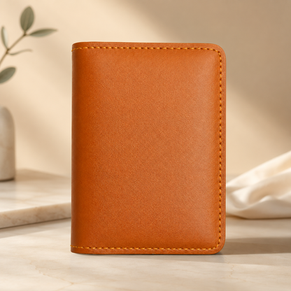 Classic Small Leather Wallet for Men