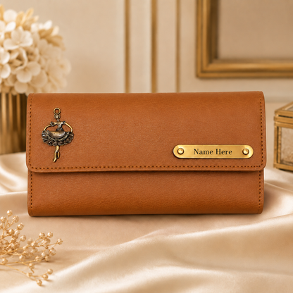 Personalized Name Clutch with Charm