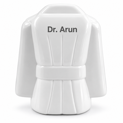 Personalized Doctor Coat Pen Stand