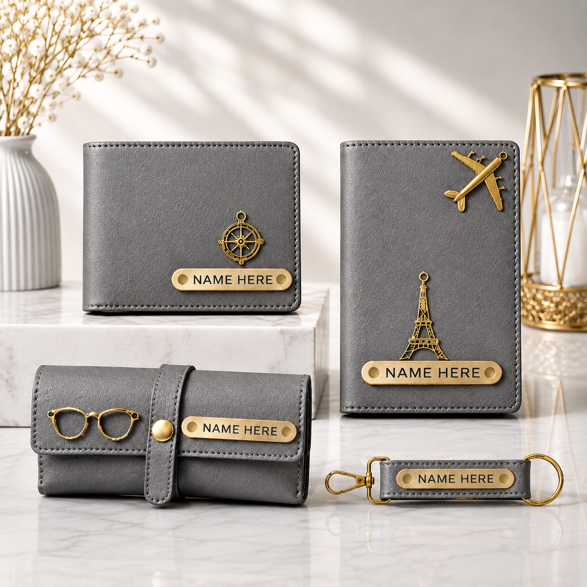 Premium 4 in 1 Customized Men's Combo Gift Set