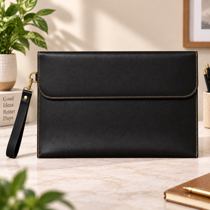 Executive Leather Laptop Sleeve