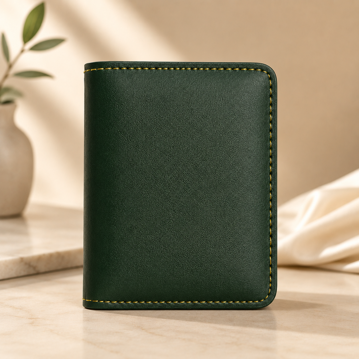 Classic Small Leather Wallet for Men