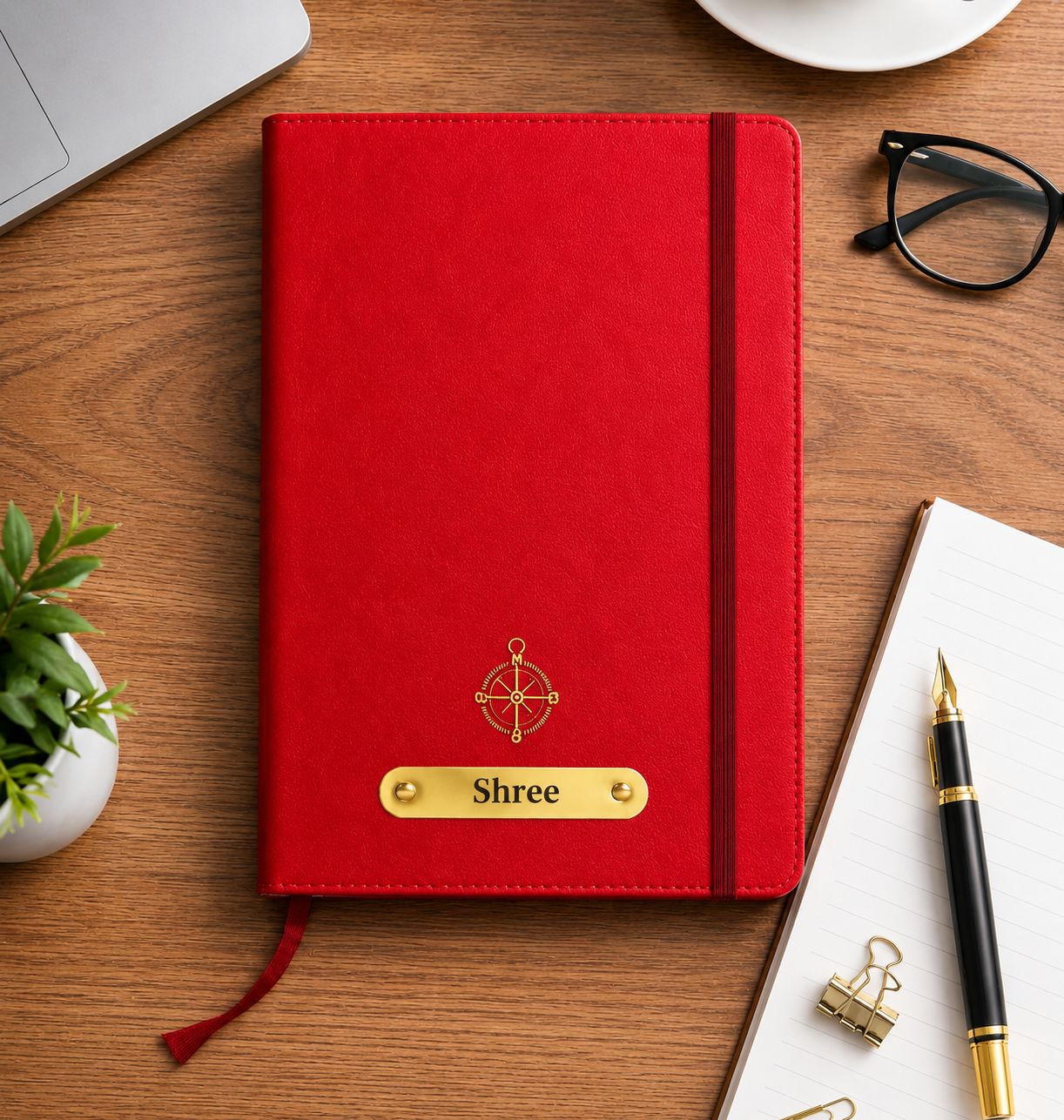 Classic Hardbound Leather Diary
