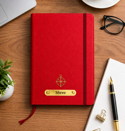 Classic Hardbound Leather Diary