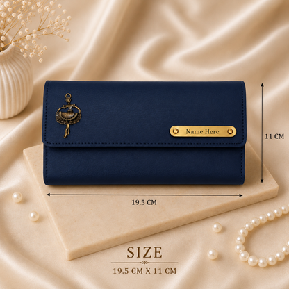 Personalized Name Clutch with Charm