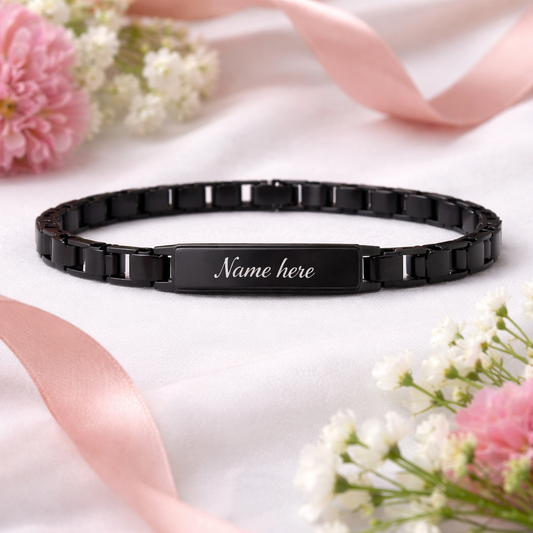 Personalized Men's Name Bracelet