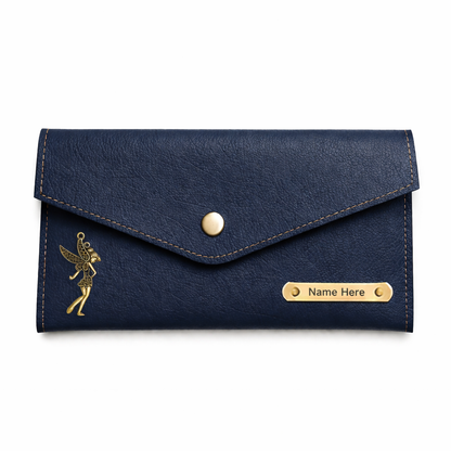 Personalized Minimal Wallet for Women – Custom Name Gift