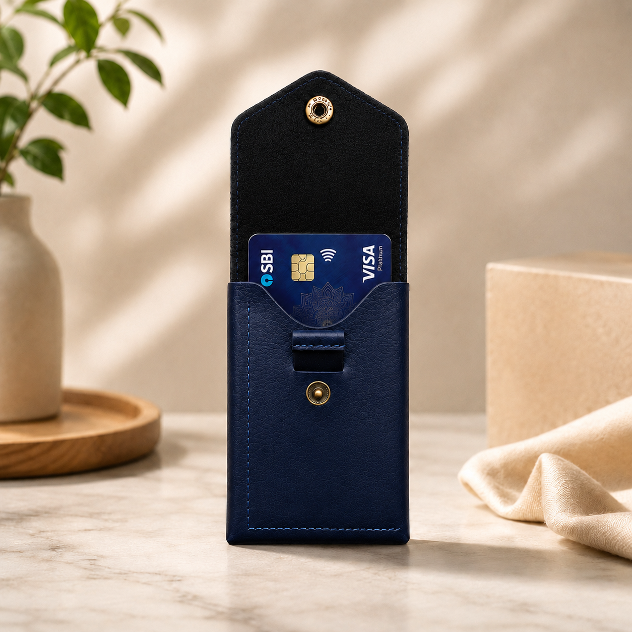 Premium Flip Leather Wallet