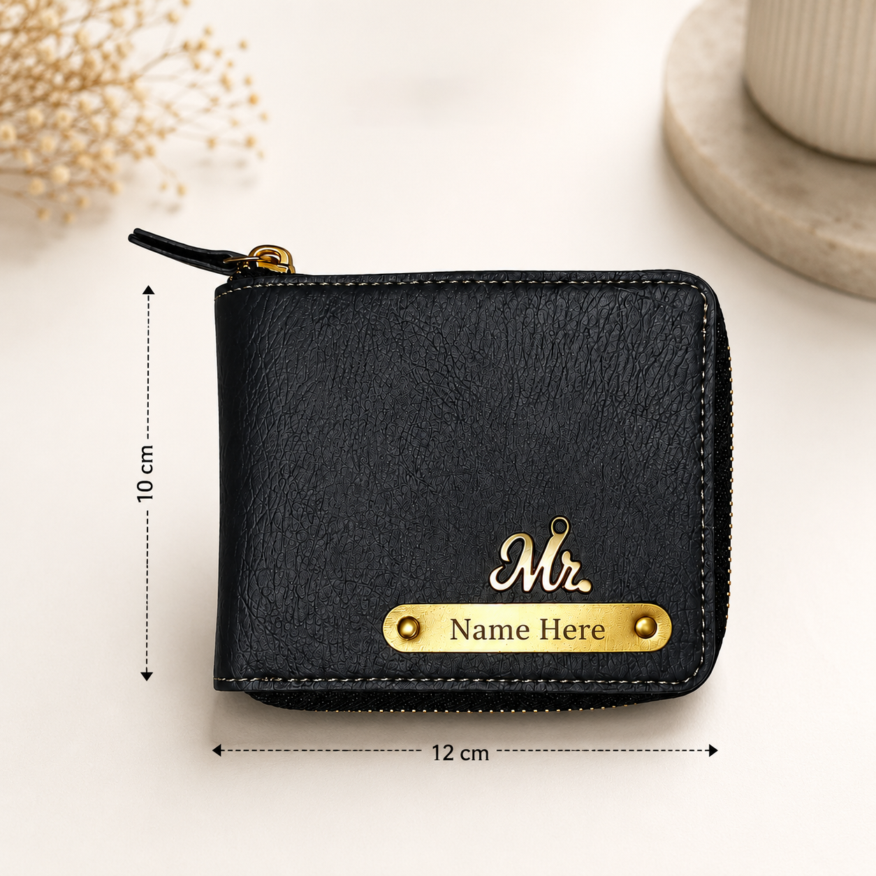 Personalized Genuine Leather Wallet for Men & Women