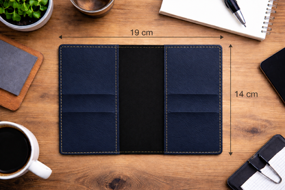 Premium Personalized Wallet & Passport Cover Set for Men