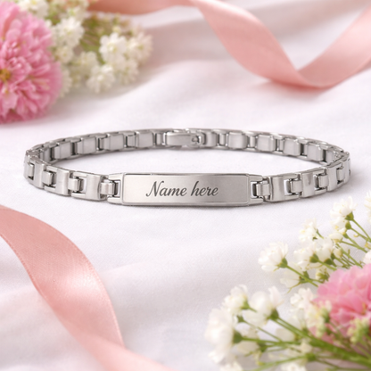 Personalized Men's Name Bracelet
