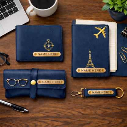 The Premium Personalized Leather Gift Set for Men