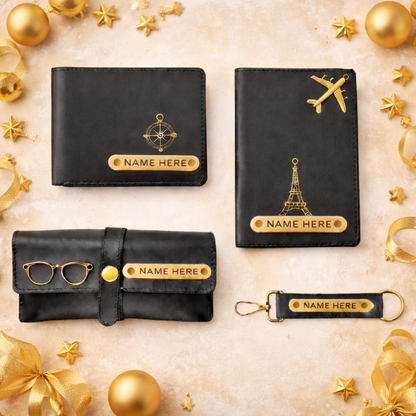 The Premium Personalized Leather Gift Set for Men
