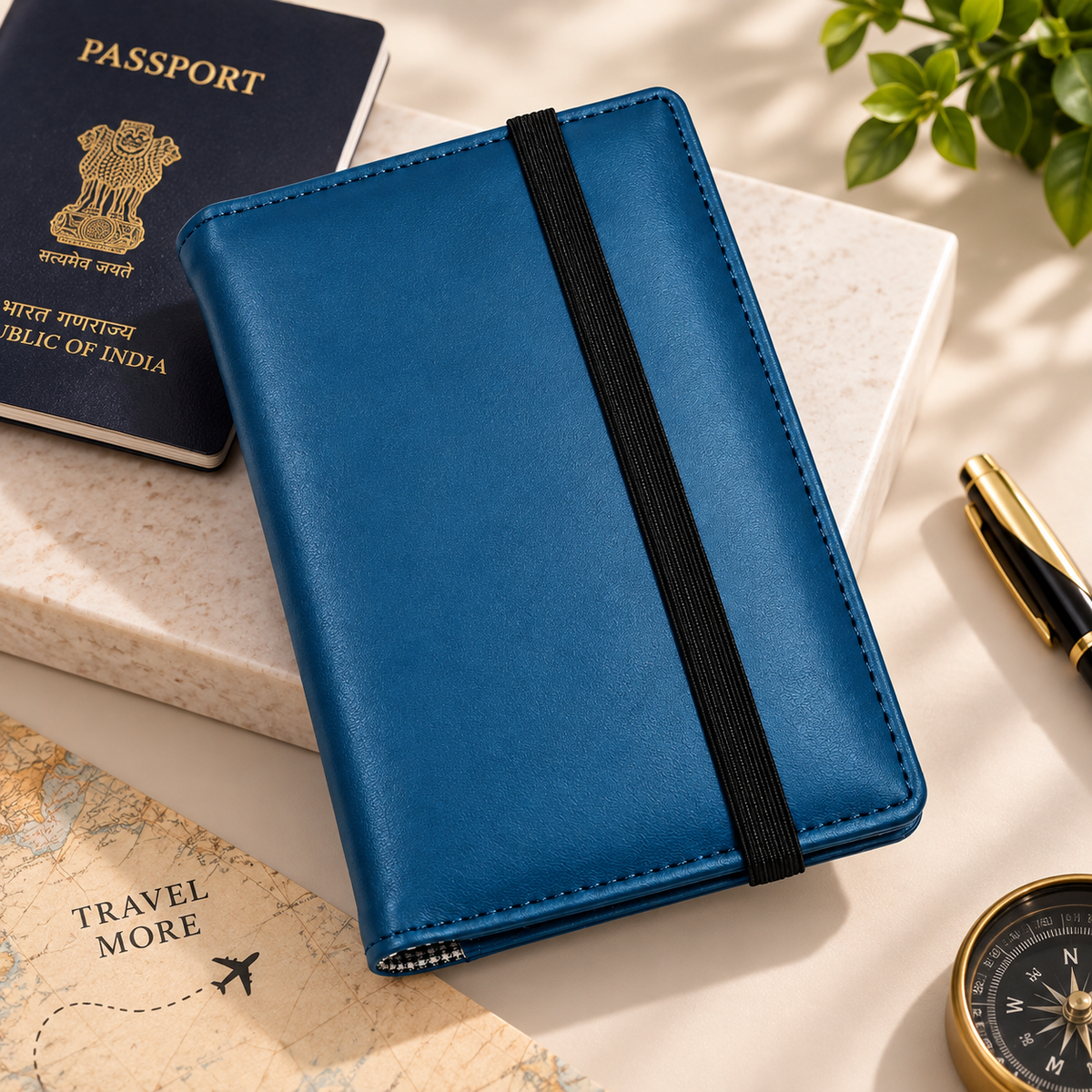 Premium Pastel Passport Holder for Men & Women