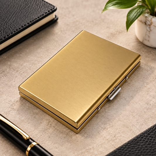 Compact Metal Card Holder
